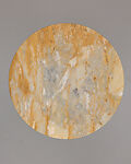Dorik Stool, Oeuffice (founded London, 2011), Giallo Reale marble, travertine