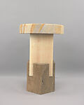 Dorik Stool, Oeuffice (founded London, 2011), Giallo Reale marble, travertine