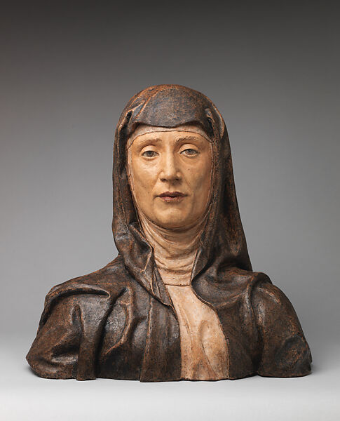 Santa Giuliana de' Banzi, Niccolò dell&#39; Arca (Italian, Bari ca. 1435–1494 Bologna), Terracotta, traces of later polychrome, Italian 