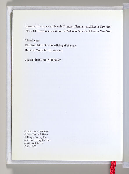 The Book of Dust, Elena del Rivero (Spanish, born Valencia, 1949), Artist's book