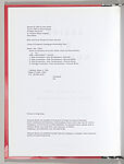 Desire by Numbers, Nan Goldin (American, born Washington, D.C., 1953), Artist's book