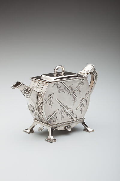 Teapot, Tiffany & Co., Silver, American