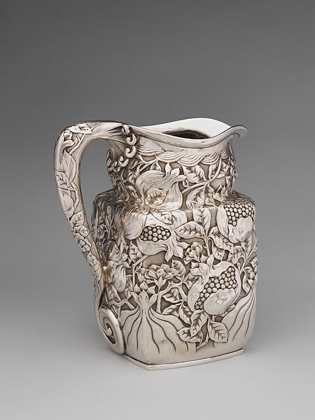 Pitcher, Tiffany &amp; Co. (1837–present), Silver, American 