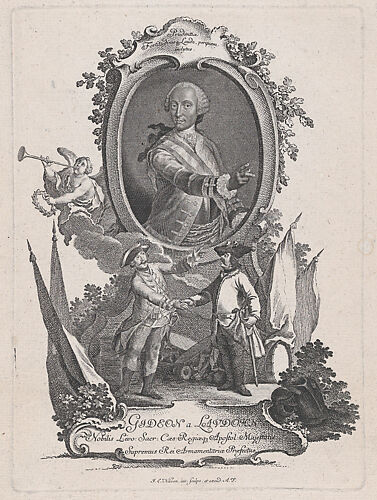 Portrait of Gideon a Laudohn, Nobbleman of Livonia (Latvia)