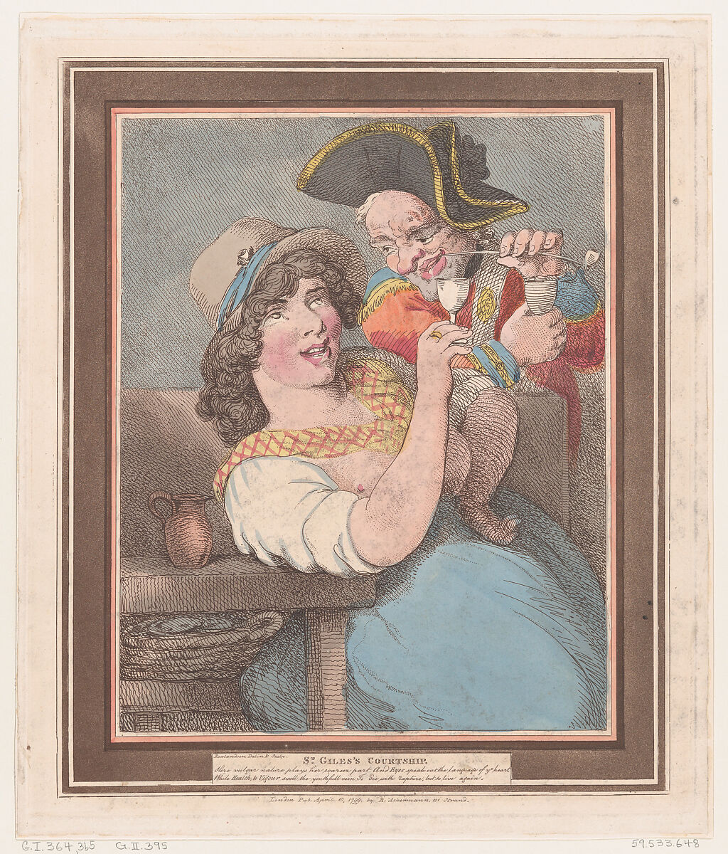 Thomas Rowlandson St Giles S Courtship The Metropolitan Museum Of Art   Main Image