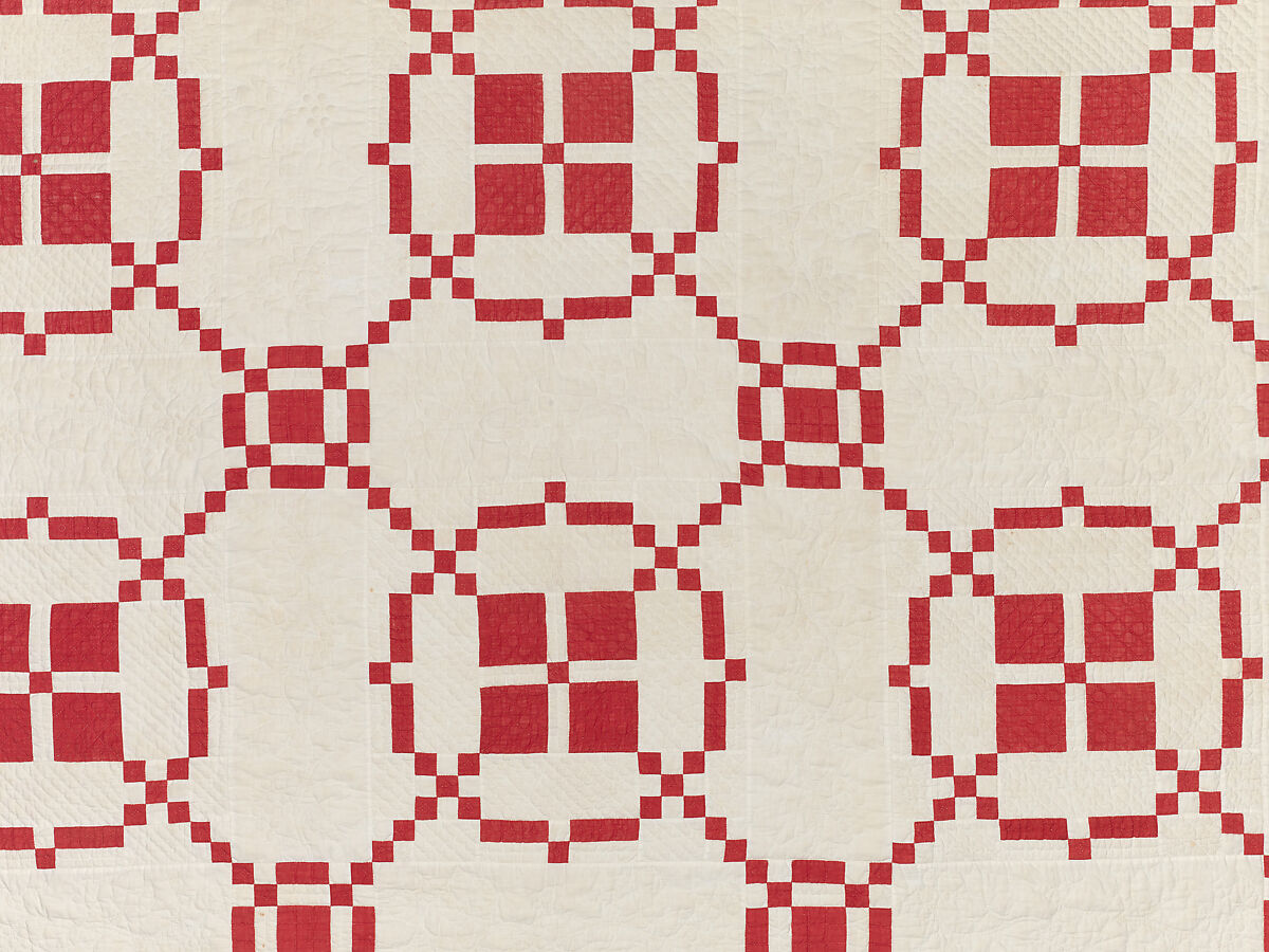 Burgoyne Surrenders or Burgoyne Surrounded Quilt, Martha A. Page, Cotton, American