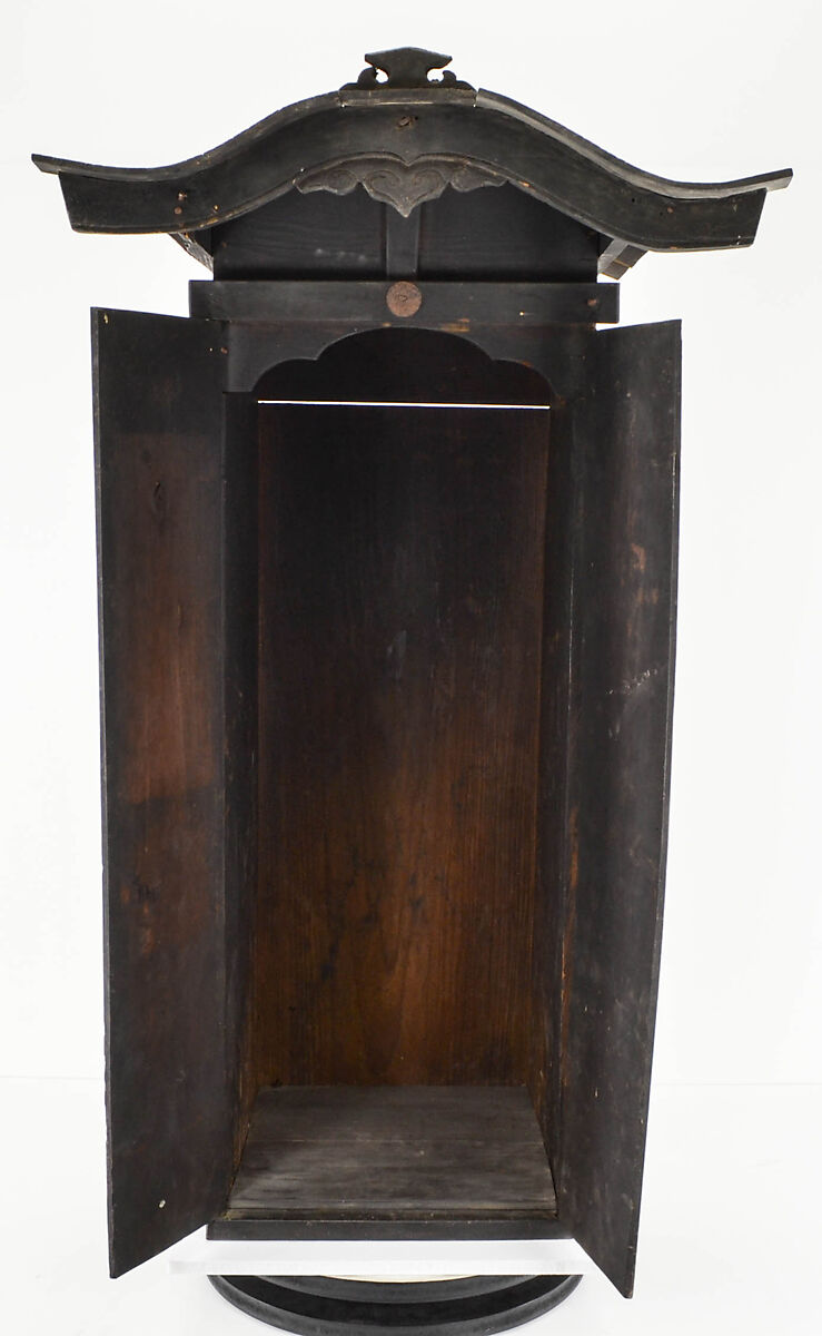 Altar Cabinet (Zushi) for Fudō Myōō, Unidentified artist, Wood, Japan