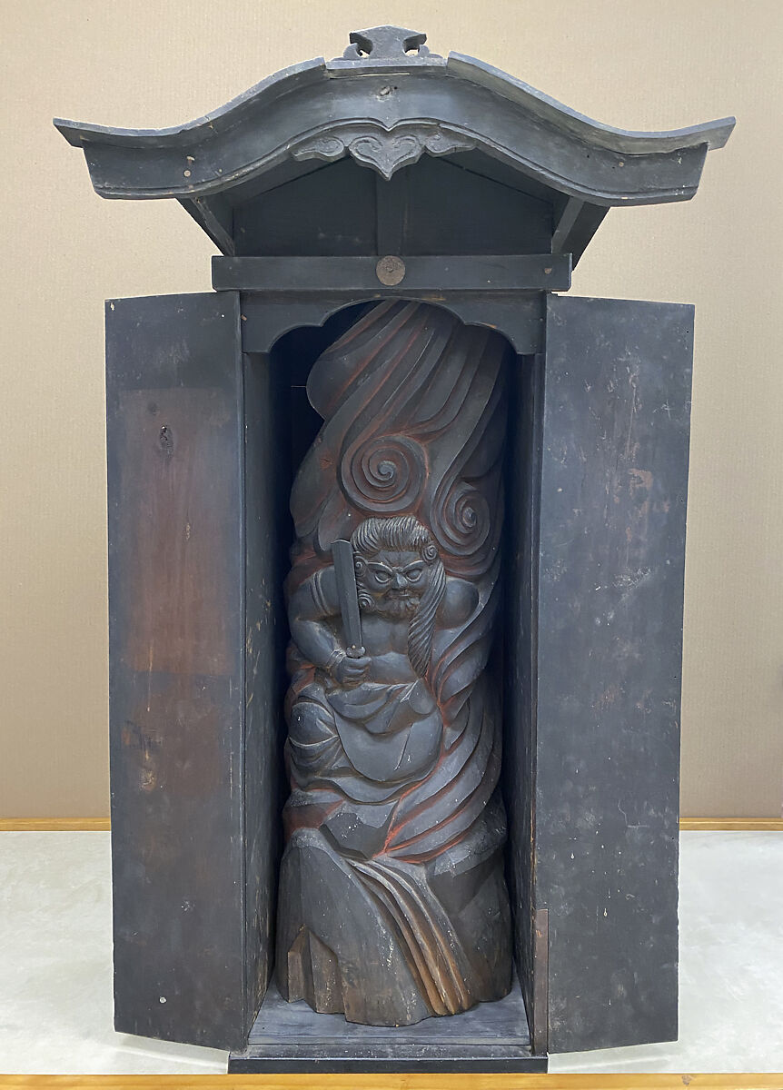 Altar Cabinet (Zushi) for Fudō Myōō, Unidentified artist, Wood, Japan 