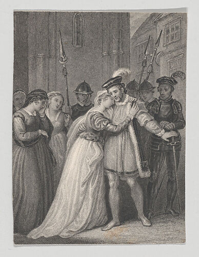 King Richard and Queen Isabel (Shakespeare, King RIchard II, Act 5, Scene 1)