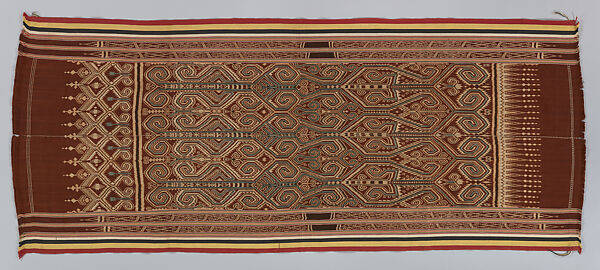 Ceremonial Cloth (Pua), Cotton, Borneo (Sarawak) 