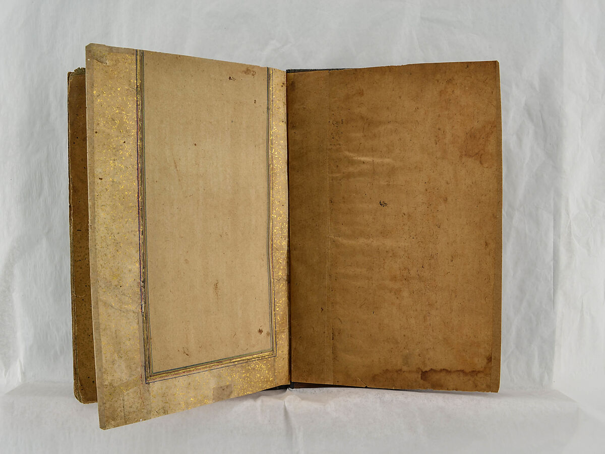 Bound Manuscript with Prayers in Praise of Imam 'Ali, Hasan 'Ali (Iranian, died 1594–95), Manuscript: Ink, opaque watercolor and gold on paper
Binding: Leather and gold