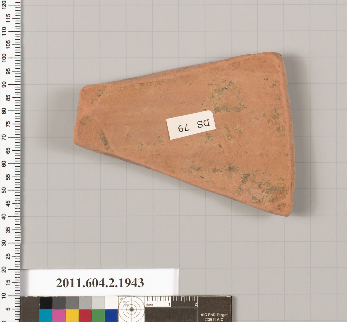 Terracotta fragment of a Nolan neck-amphora (jar), Terracotta, Greek, Attic