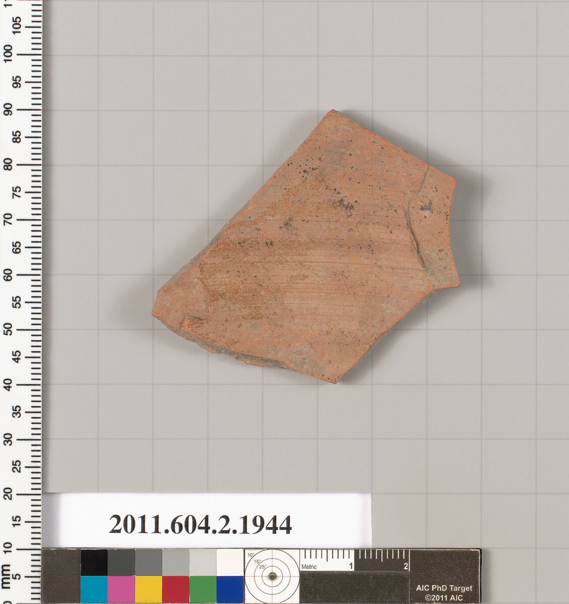 Terracotta fragment of a Nolan neck-amphora (jar), Terracotta, Greek, Attic