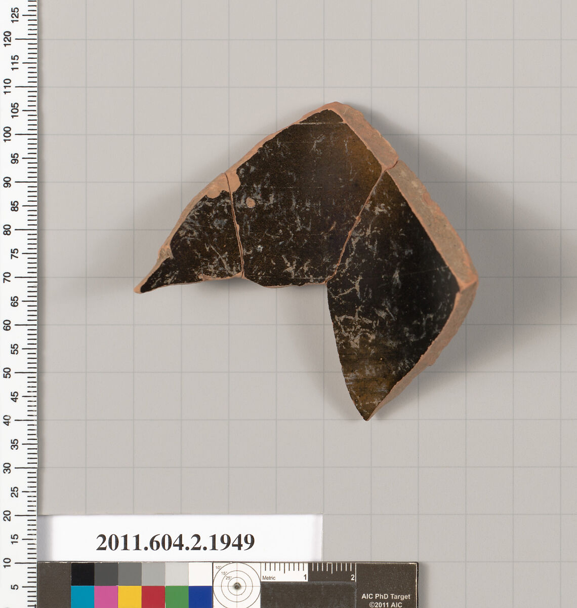 Terracotta fragment of a Nolan neck-amphora (jar), Terracotta, Greek, Attic