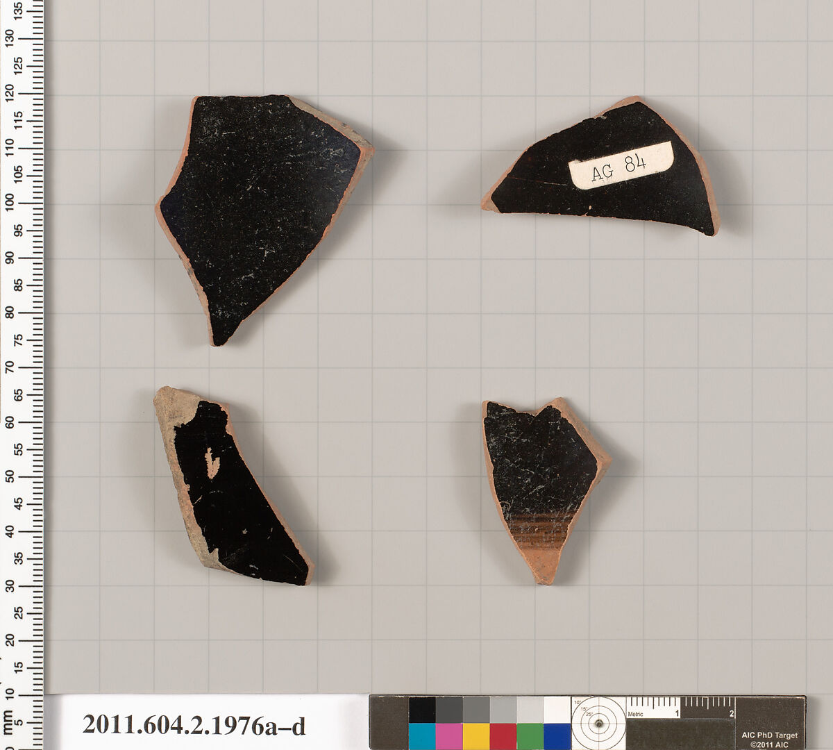 Terracotta fragments of Nolan neck-amphorae (jars)?, Terracotta, Greek, Attic