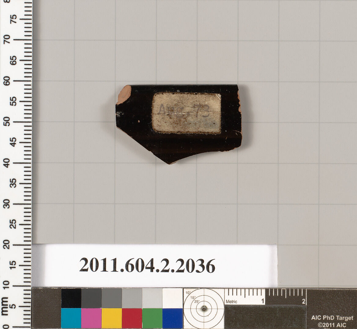 Terracotta fragment of a plate?, Terracotta, Greek, Attic