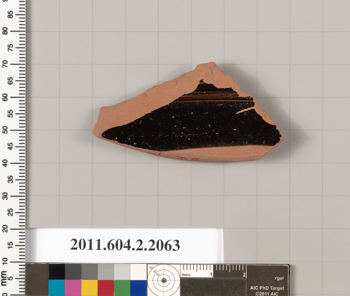Terracotta fragment of a stamnos (jar)?, Terracotta, Greek, Attic