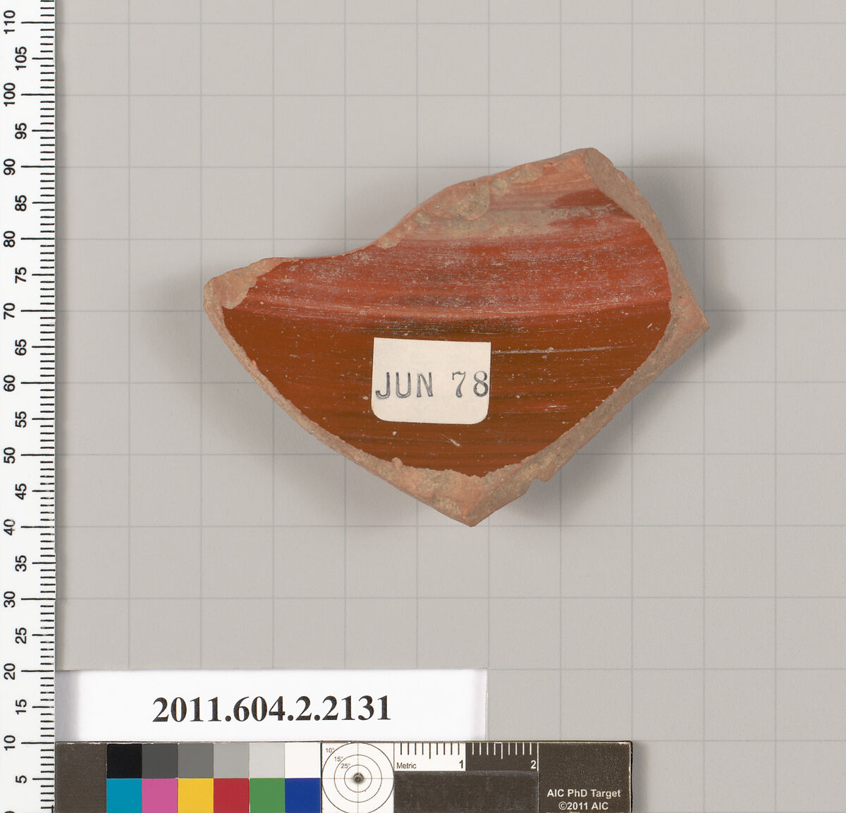 Terracotta fragment of a Nolan neck-amphora (jar)?, Terracotta, Greek, Attic