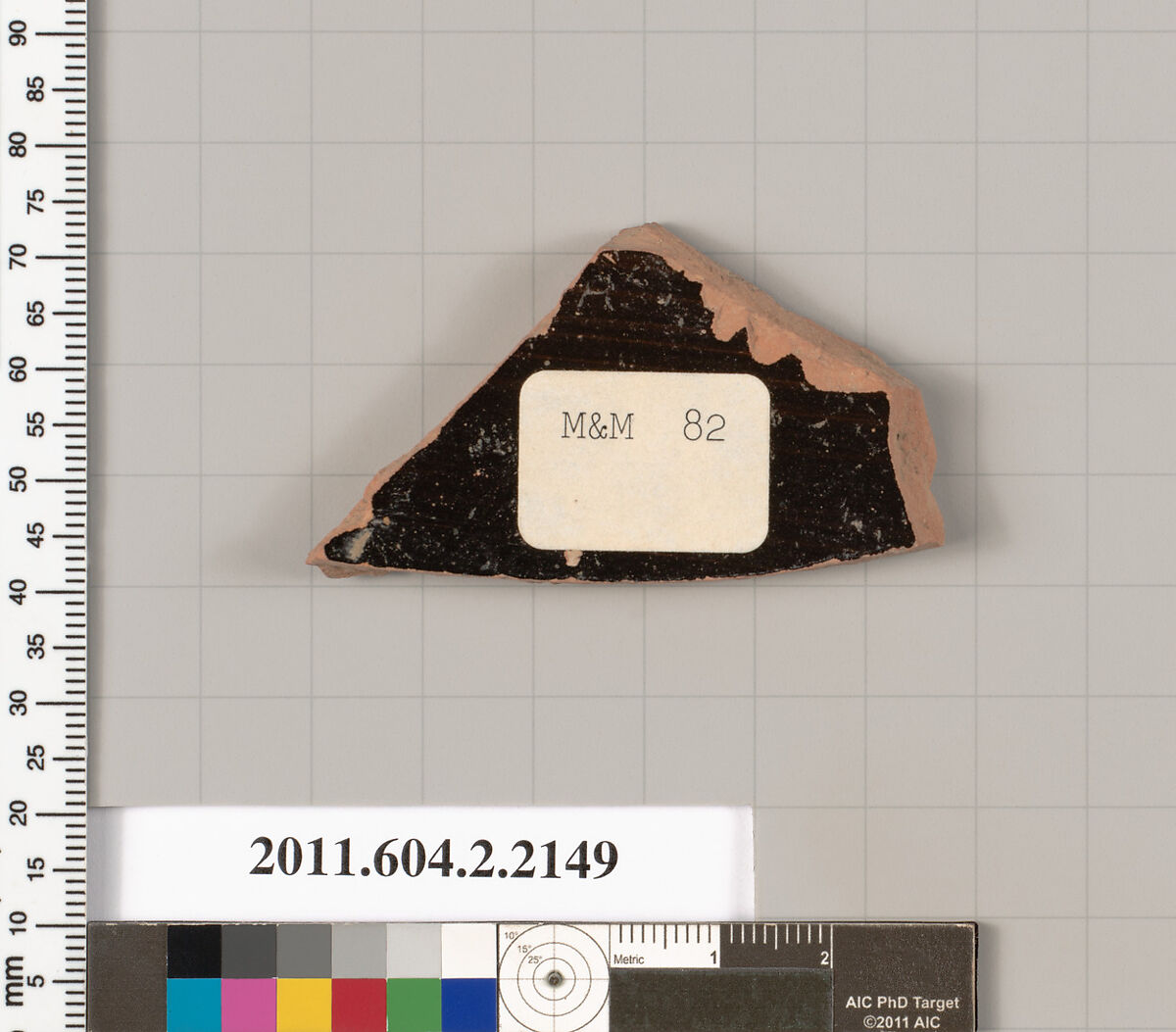 Terracotta fragment of a krater (bowl for mixing wine and water)?, Terracotta, Greek, Attic