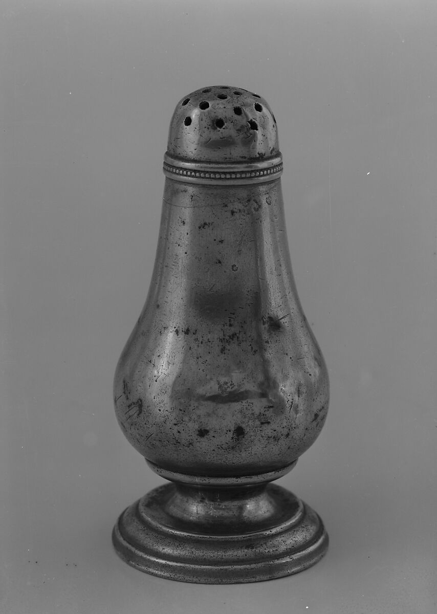 Shaker, Thomas Danforth, III (1756–1840), Pewter, American 