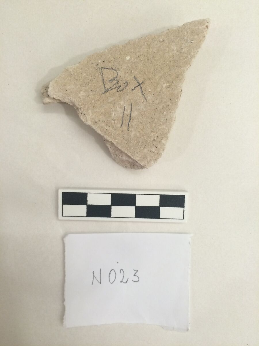 Stucco Fragment, Stucco; carved