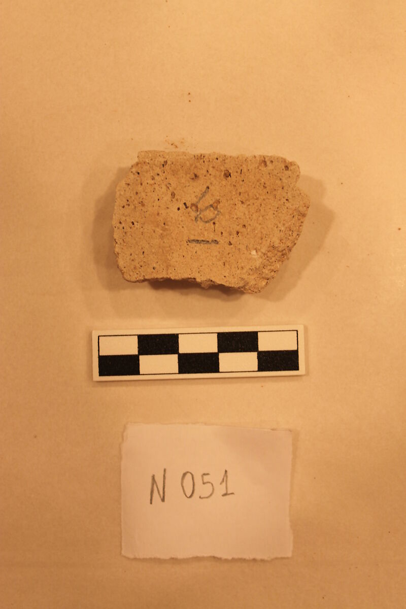 Stucco Fragment, Stucco; carved