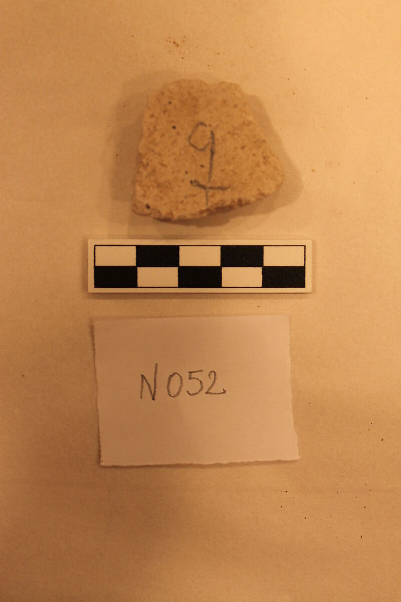 Stucco Fragment, Stucco; carved