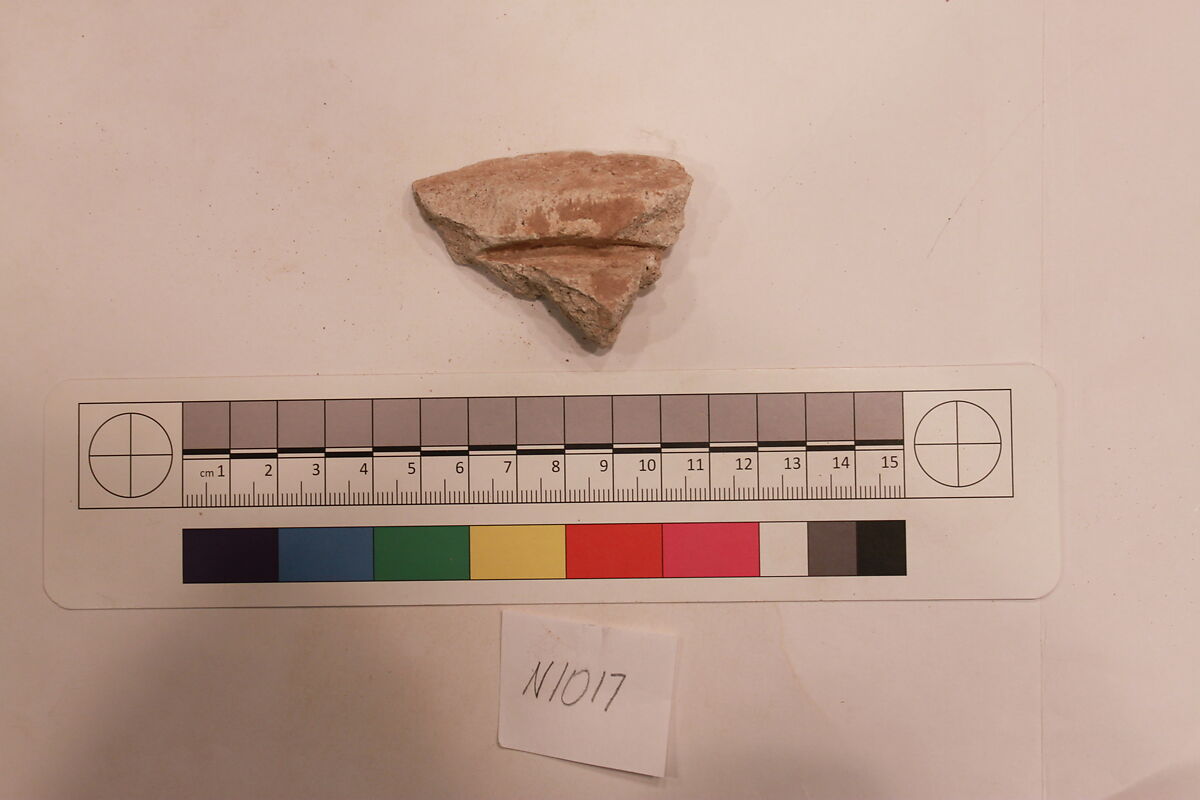 Stucco Fragment, Stucco; carved 