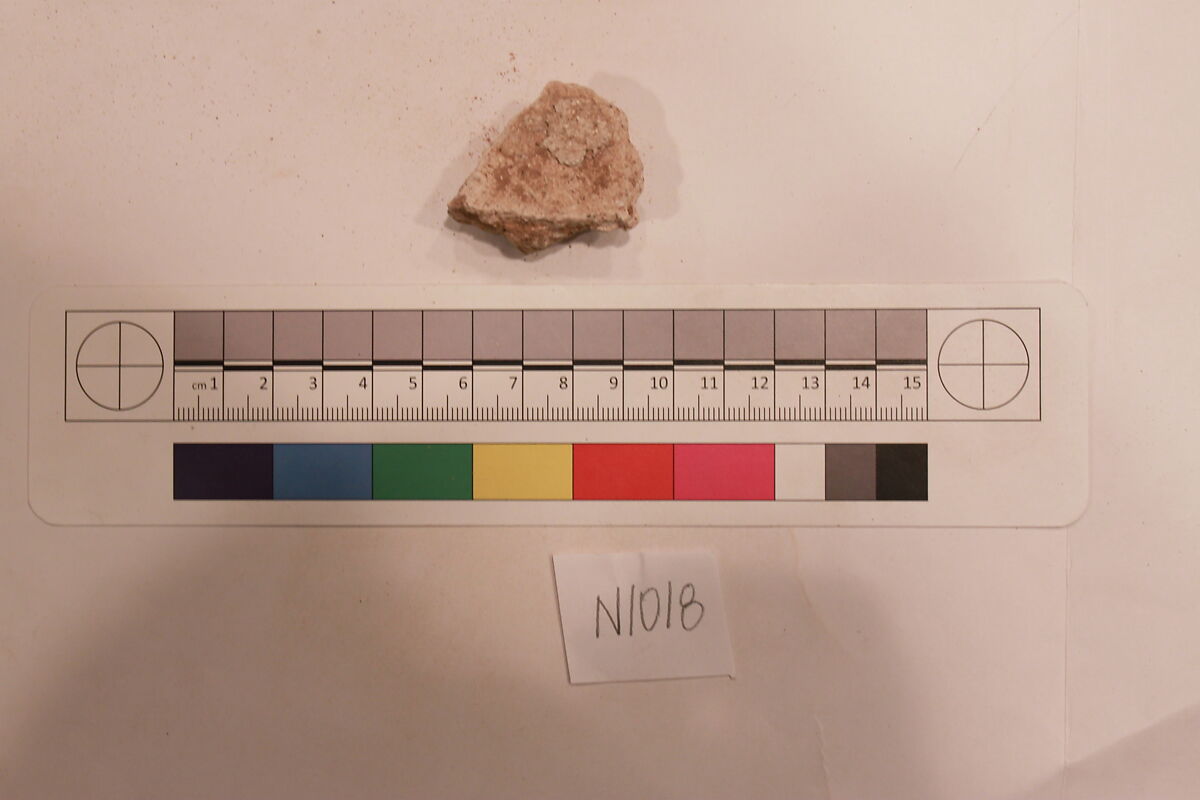 Stucco Fragment, Stucco; carved