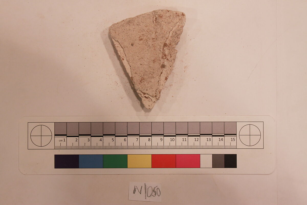 Stucco Fragment, Stucco; carved