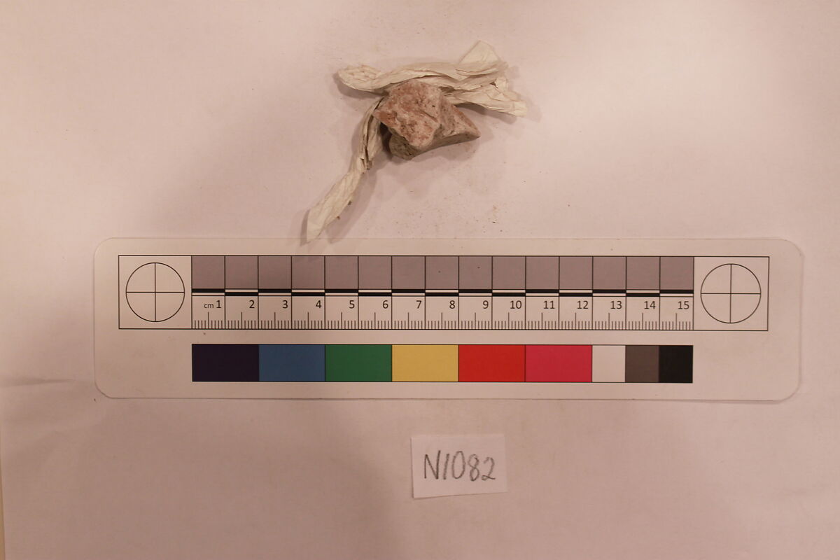 Stucco Fragment, Stucco; carved