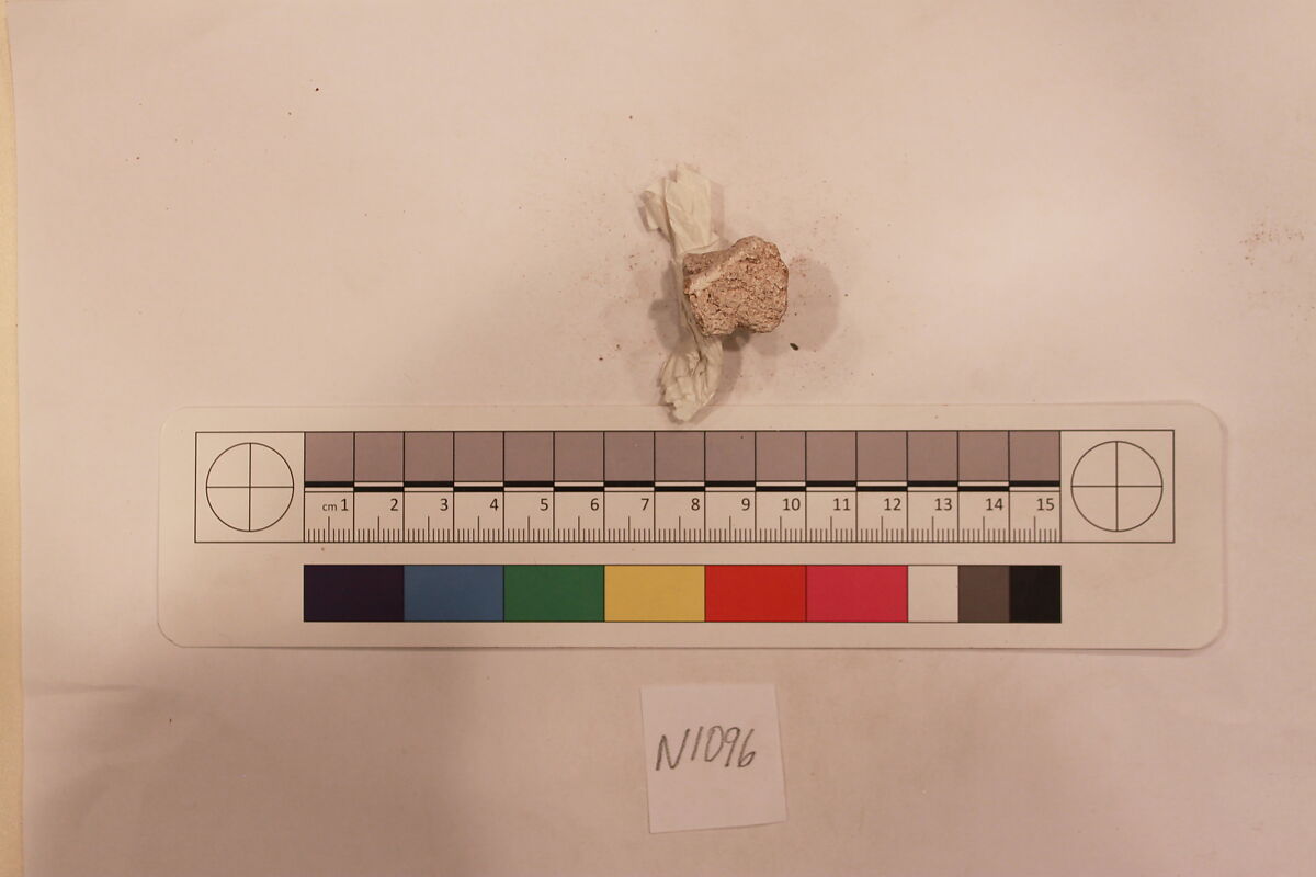 Stucco Fragment, Stucco; carved