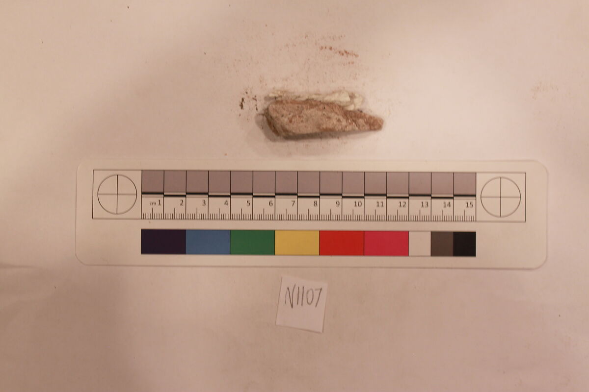 Stucco Fragment, Stucco; carved