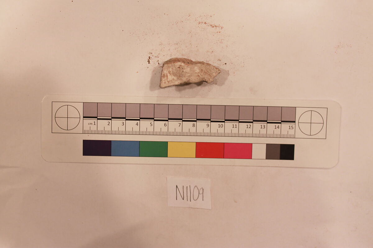 Stucco Fragment, Stucco; carved