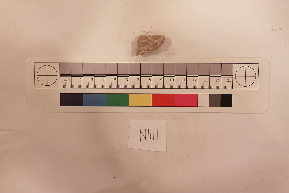 Stucco Fragment, Stucco; carved