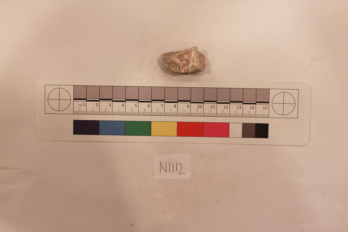 Stucco Fragment, Stucco; carved