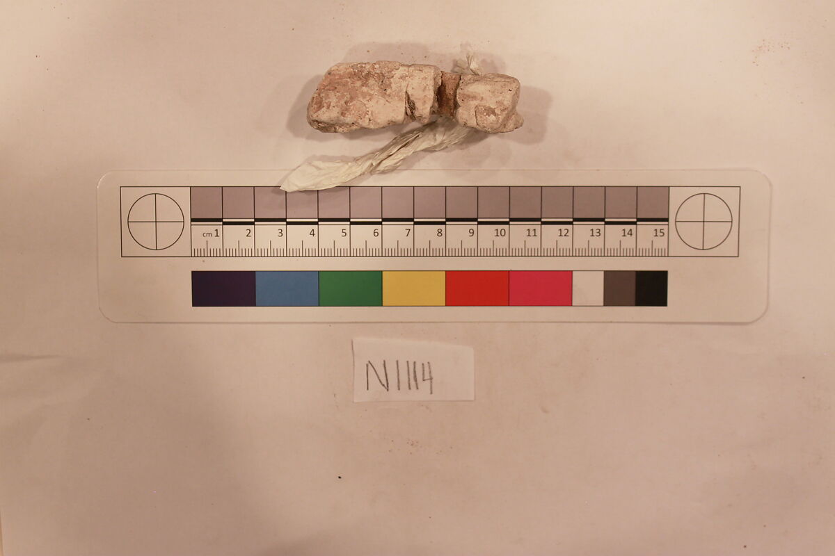 Stucco Fragment, Stucco; carved