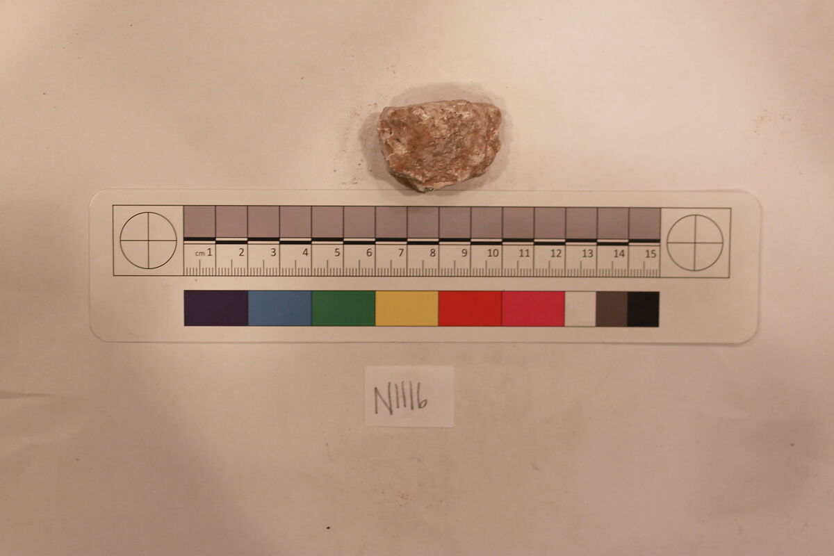 Stucco Fragment, Stucco; carved