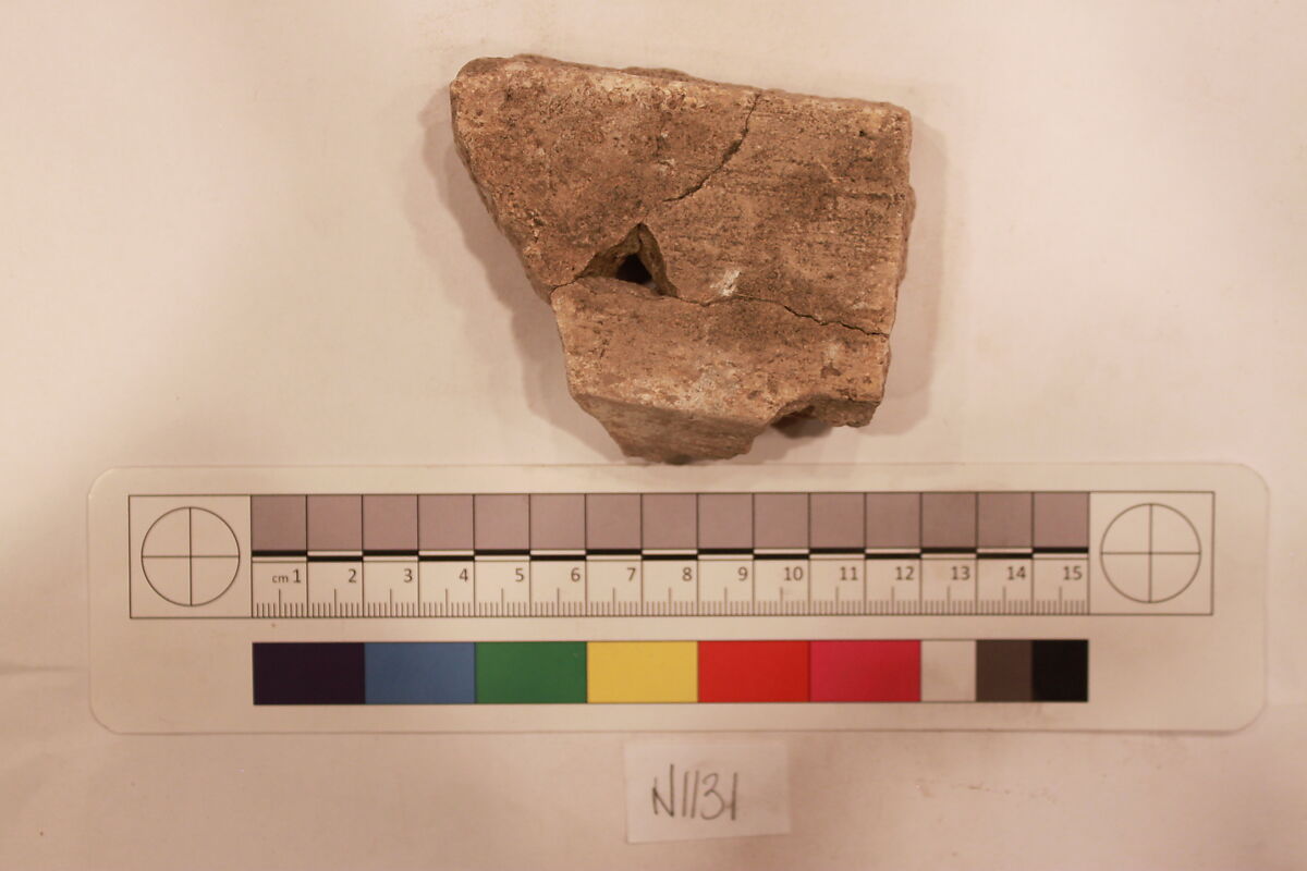 Stucco Fragment, Stucco; carved