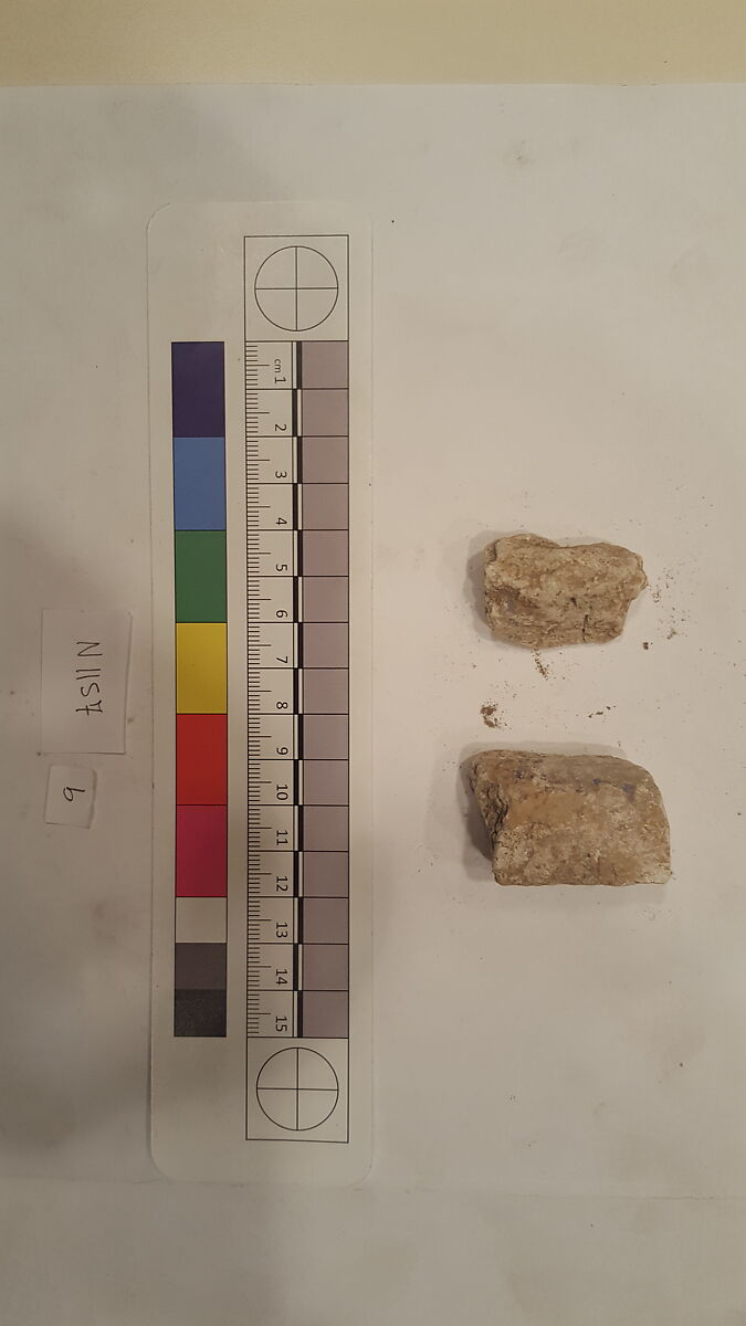 Stucco Fragment, Stucco; carved