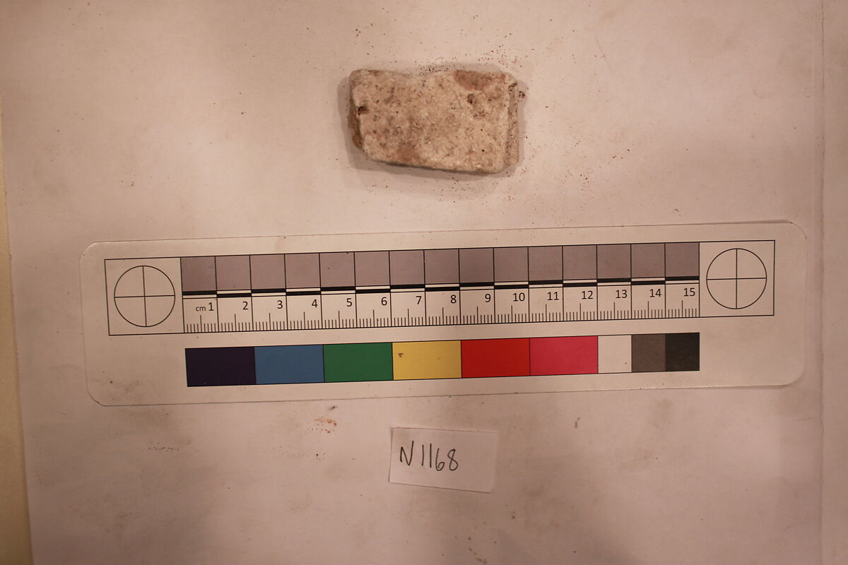 Stucco Fragment, Stucco; carved