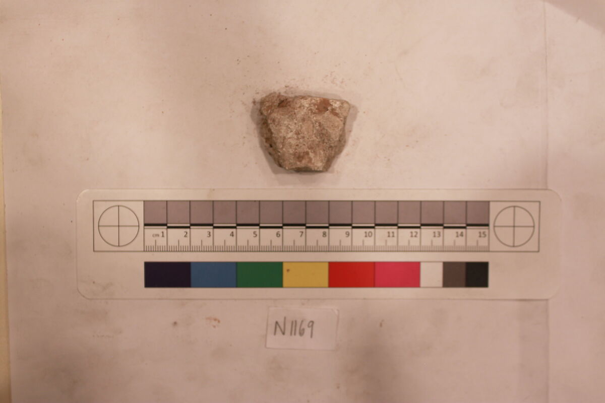 Stucco Fragment, Stucco; carved