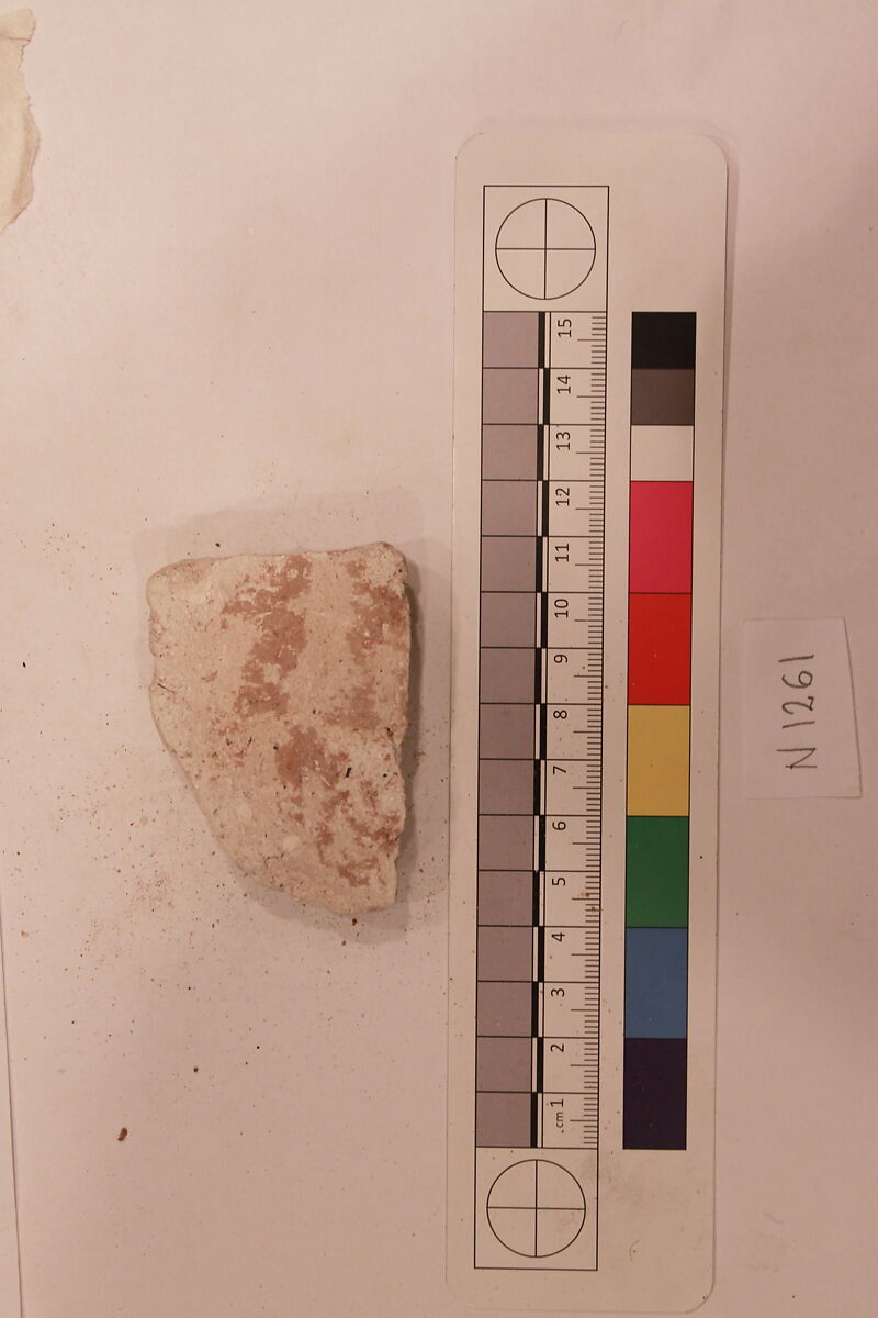 Stucco Fragment, Stucco; carved