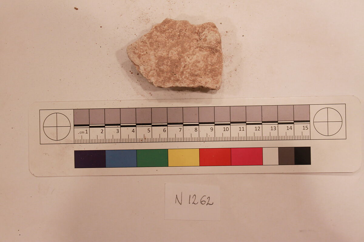 Stucco Fragment, Stucco; carved