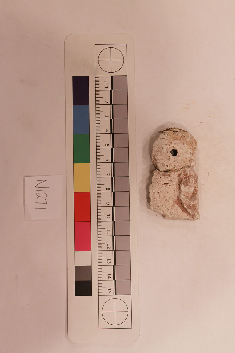 Stucco Fragment, Stucco; carved