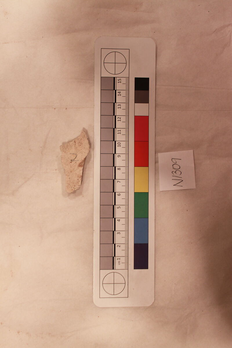 Stucco Fragment, Stucco (mortar); carved