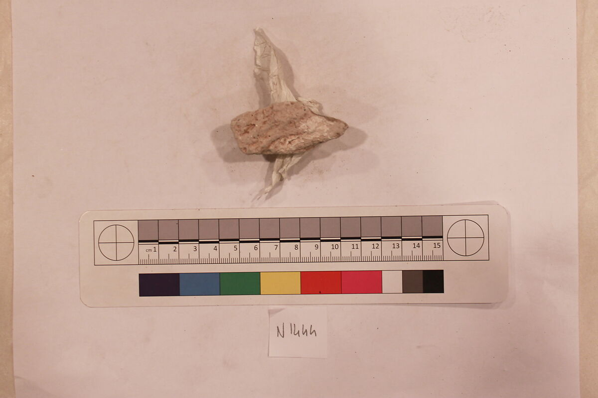 Stucco Fragment, Stucco; carved