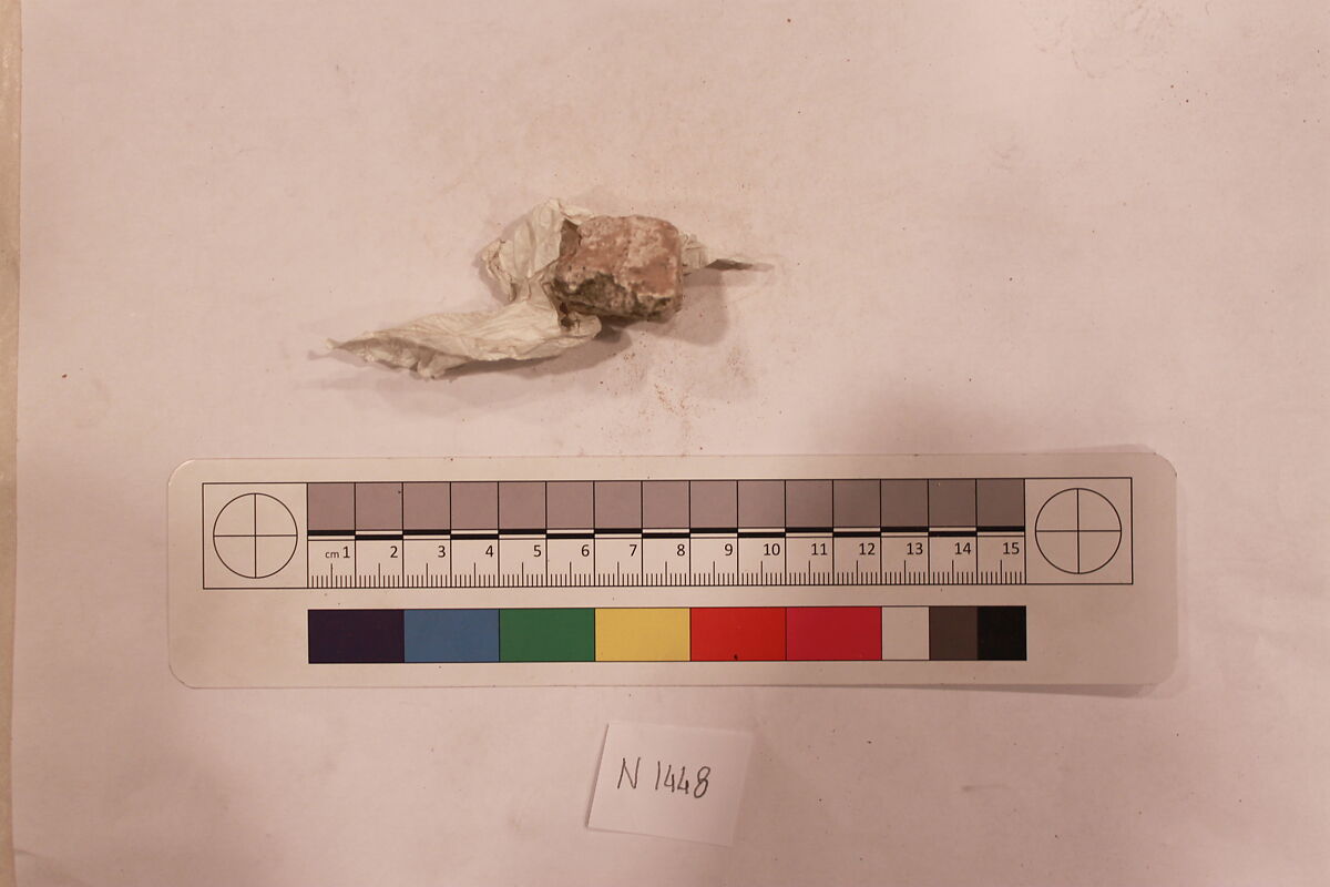 Stucco Fragment, Stucco; carved