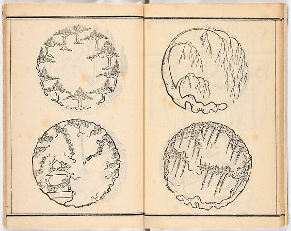 Onna yōkin mō zui (illustrated vocabulary for women), Woodblock-printed book, Japan