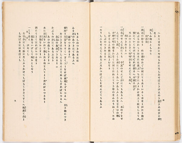 Onna yōkin mō zui (illustrated vocabulary for women), Woodblock-printed book, Japan